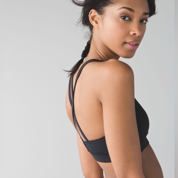 Lululemon Energy Bra Black Size 6 - Picture 3 of 9